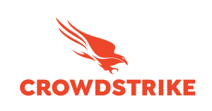 Crowdstrike Logo, a reddish-orange eagle over the name "CrowdStrike"